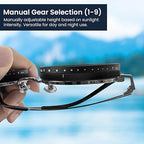 Adjustable Vision Glasses with ND Filter – Precision Focus & UV Protection Eyewear