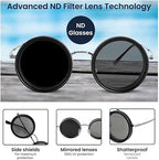 Adjustable Vision Glasses with ND Filter – Precision Focus & UV Protection Eyewear
