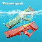 TurboBlast Electric Water Gun – High-Speed Firing & Long-Range Water Blaster for Kids & Adults
