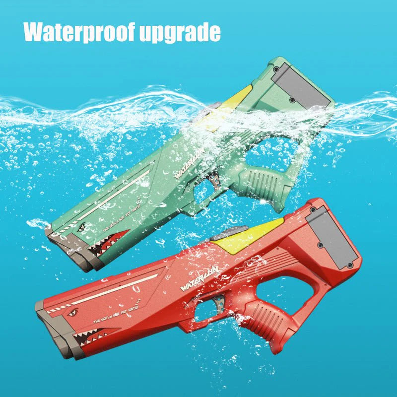 TurboBlast Electric Water Gun – High-Speed Firing & Long-Range Water Blaster for Kids & Adults