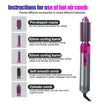 5-in-1 Airwrap Hair Styler – Blow Dryer, Curler, Straightener & Volumizer Brush