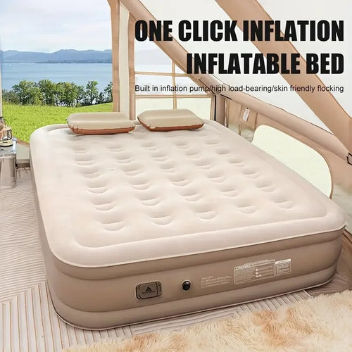 DOTWISE 40CM Luxury Inflatable Camping Bed with Build-in Pump