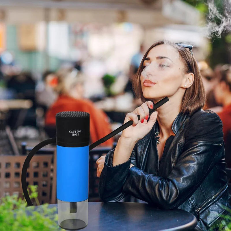 AeroHook™ Portable Travel Hookah – Compact, Stylish & Easy Carry Shisha Set