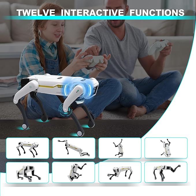 Smart AI Robot Dog – Interactive Dancing, Talking & Educational Pet for Kids