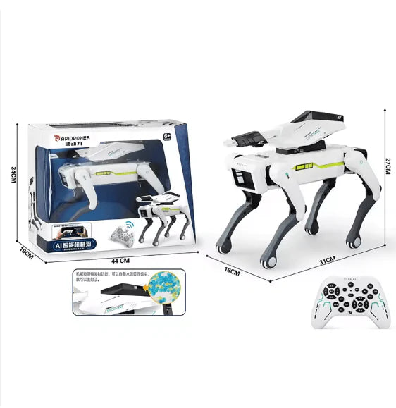 Smart AI Robot Dog – Interactive Dancing, Talking & Educational Pet for Kids